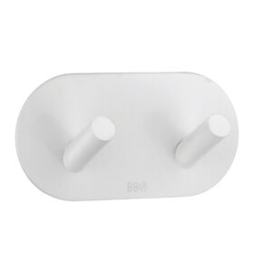 SO - BB - BX1091 - Samolepiaci vešiak na uteráky dvojitý