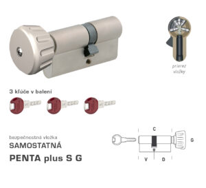 DK - PENTA plus S G - s gombíkom