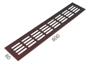 SRL - ALFA vetracia mriežka 80 x 800 mm