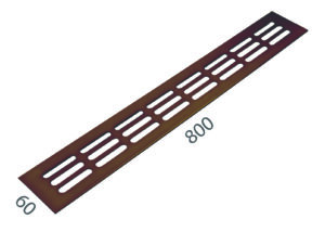 SRL - ALFA vetracia mriežka 60 x 800 mm