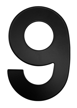 SS - DOMOVÁ ČÍSLICA "9" - 152 mm