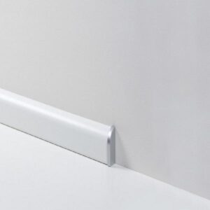 Prvky Parador k lište SL2, typ 2, Striebro Ukončenie ľavé+pravé 341494 (1+1 ks/bal)