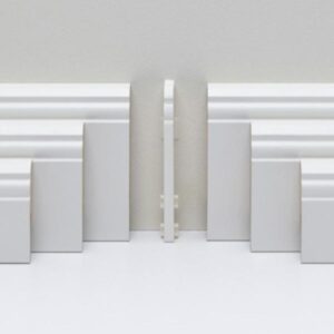 Prvky Parador k lište HL 1, HL 2, HL 3, typ 2, Biele 1739852 Spojka (2 ks/bal)