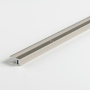 End profile in aluminium for vinyl and laminate flooring Stainless steel floor coverings 7–15 mm stainless steel 1740059 1000x22x0 mm