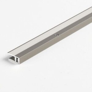 End profile in aluminium for engineered wood flooring Stainless steel floor coverings 8–18 mm solid steel 1739876 1000x30x0 mm