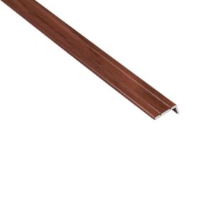 Profil AL schodový "L" 25x10 mm, fólia Mahagón 10, 2,7 m, samolepiaci, LSW10K Cezar