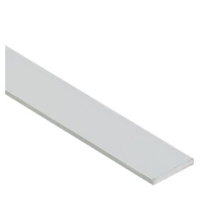 Profil AL tyč plochá 25x2 mm, elox Striebro 01, 2 m, SP2502 Cezar
