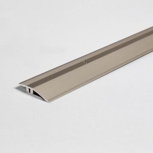 Adapting profile in aluminium for Design flooring coverings Stainless steel, floor coverings 4-9 mm stainless steel 1744332 1000x44x7 mm