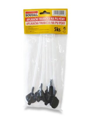 Trubičky Soudal na PU penu 5 ks (EAN 5411183012493)