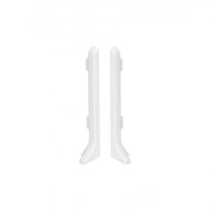 Prvky Cezar LP59 Biela - Ukončenie ľavé+pravé k AL soklovej lište 59 mm (1+1 ks/ 1bal)