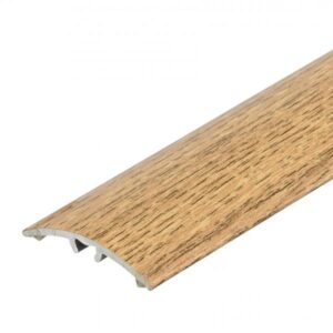 Profil AL prechodový 30 mm, fólia Dub prírodný 16, 2,7 m, narážací oblý, LW30 Cezar