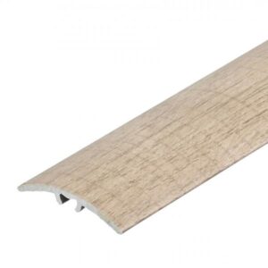 Profil AL prechodový 30 mm, fólia Dub Avero 28, 2,7 m, narážací oblý, LW30 Cezar