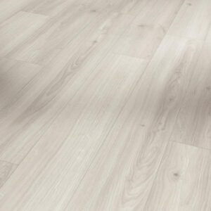 Parador Basic 400 Dub Studioline perlovo biely 1748184 8 mm AC4/32 M4V Prírodne matná štruktúra 1-lamela