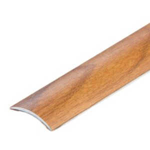 Profil AL prechodový 30 mm, fólia Orech zlatý 23, 2,7 m, samolepiaci oblý, LPO30K Cezar