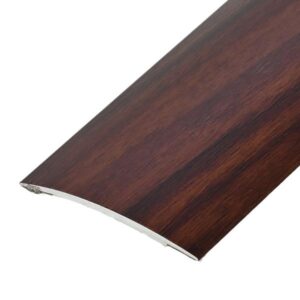 Profil AL prechodový 60 mm, fólia Orech 22, 2 m, samolepiaci oblý, LPO60K Cezar