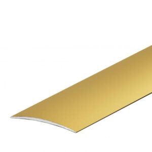 Profil AL prechodový 60 mm, elox Zlato 02, 1 m, samolepiaci oblý, LPO60K Cezar