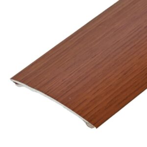 Profil AL prechodový 80 mm, fólia Mahagón 10, 2 m, samolepiaci oblý, LPO80K Cezar