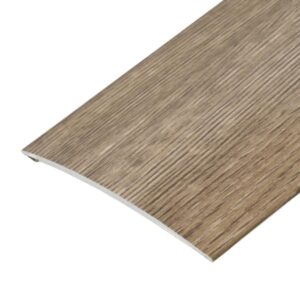 Profil AL prechodový 80 mm, fólia Dub hlina 14, 2 m, samolepiaci oblý, LPO80K Cezar