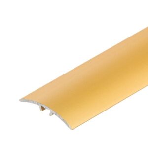 Profil AL prechodový 30 mm, elox Zlato 02, 2,79 m, samolepiaco-narážací oblý, LW305w1 Cezar