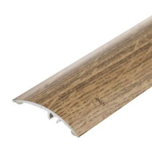 Profil AL prechodový 37 mm, fólia Dub pálený 17, 2,79 m, samolepiaco-narážací oblý, LW375w1 Cezar