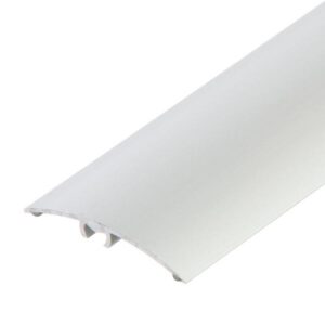 Profil AL prechodový 37 mm, elox Striebro 01, 2,79 m, samolepiaco-narážací oblý, LW375w1 Cezar