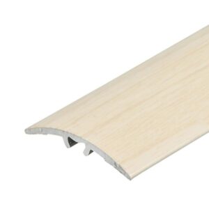 Profil AL prechodový 47 mm, fólia Dub biely 13, 0,93 m, samolepiaco-narážací oblý, LW475w1 Cezar