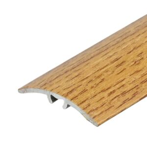 Profil AL prechodový 47 mm, fólia Dub zlatý 21, 0,93 m, samolepiaco-narážací oblý, LW475w1 Cezar