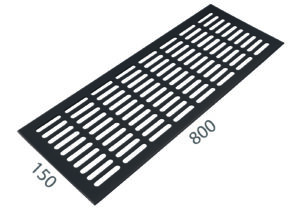 SRL - ALFA vetracia mriežka 150 x 800 mm