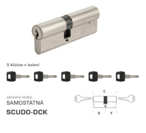 AGB - Vložka SCUDO DCK S BSZ obojstranná