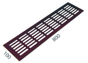 SRL - ALFA vetracia mriežka 100 x 800 mm