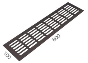 SRL - ALFA vetracia mriežka 100 x 800 mm