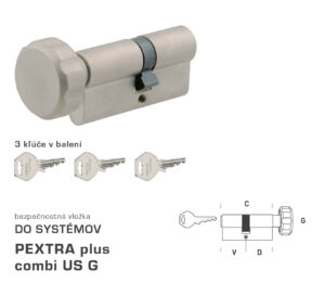 DK - PEXTRA plus combi US G - s gombíkom