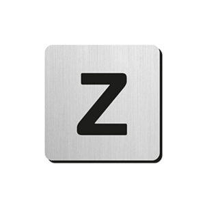 JNF - PIKTOGRAM PÍSMENO "Z" - IN.34.300 - 75 mm - nalepovacie