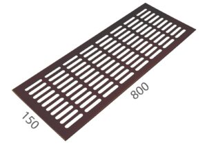 SRL - ALFA vetracia mriežka 150 x 800 mm