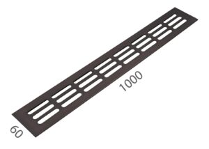 SRL - ALFA vetracia mriežka 60 x 1000 mm