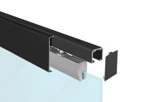 SC - POSUVNÝ SYSTÉM 100 SILENT GLASS 120  KG s krytom na profil