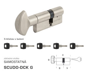AGB - Vložka SCUDO DCK S G obojstranná