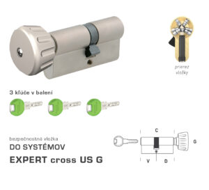 DK - EXPERT cross US G - s gombíkom