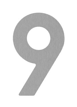 SRA - DOMOVÁ ČÍSLICA "9" 2.50 - 120 mm