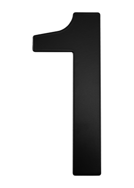 SS - DOMOVÁ ČÍSLICA "1" - 152 mm