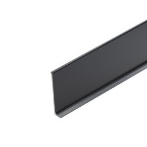 Lišta soklová Cezar LP59 Sivá tmavá RAL7021 celohliníková 59x10x2500 mm