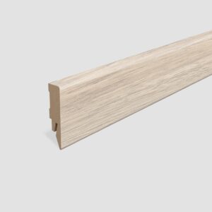 Lišta soklová Egger 58 hranatá L388 MDF fólia 58x14x2400 mm