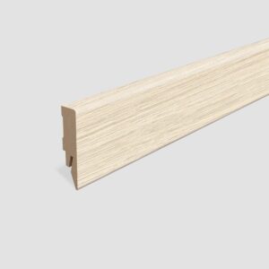 Lišta soklová Egger 58 hranatá L615 MDF fólia 58x14x2400 mm