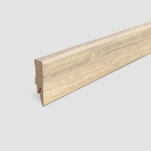 Lišta soklová Egger 58 hranatá L636 MDF fólia 58x14x2400 mm