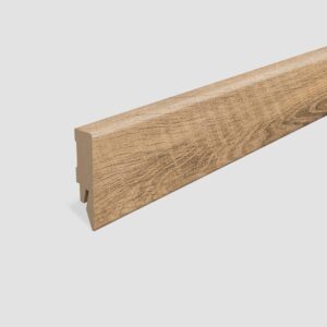 Lišta soklová Egger 58 hranatá L639 MDF fólia 58x14x2400 mm