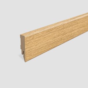Lišta soklová Egger 58 hranatá L700 MDF fólia 58x14x2400 mm