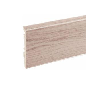 Lišta soklová PVC Cezar MASTERLINE 80 Kriedová hnedá (467) 81,5x17,2x2200 mm