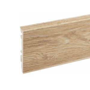 Lišta soklová PVC Cezar MASTERLINE 80 Medené drevo (472) 81,5x17,2x2200 mm