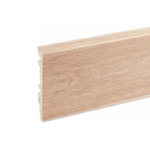 Lišta soklová PVC Cezar MASTERLINE 80 Medový jantár (469) 81,5x17,2x2200 mm