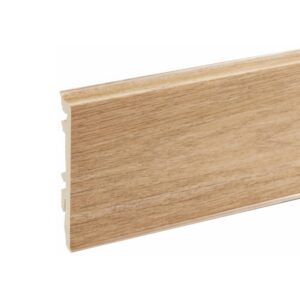 Lišta soklová PVC Cezar MASTERLINE 80 Tobacco (470) 81,5x17,2x2200 mm